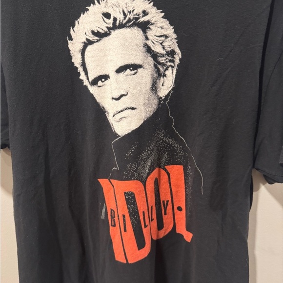 Billy Idol Concert Tour T-Shirt - Picture 3 of 7